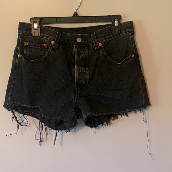 Levi's Pants - Black Levi’s 501 Shorts